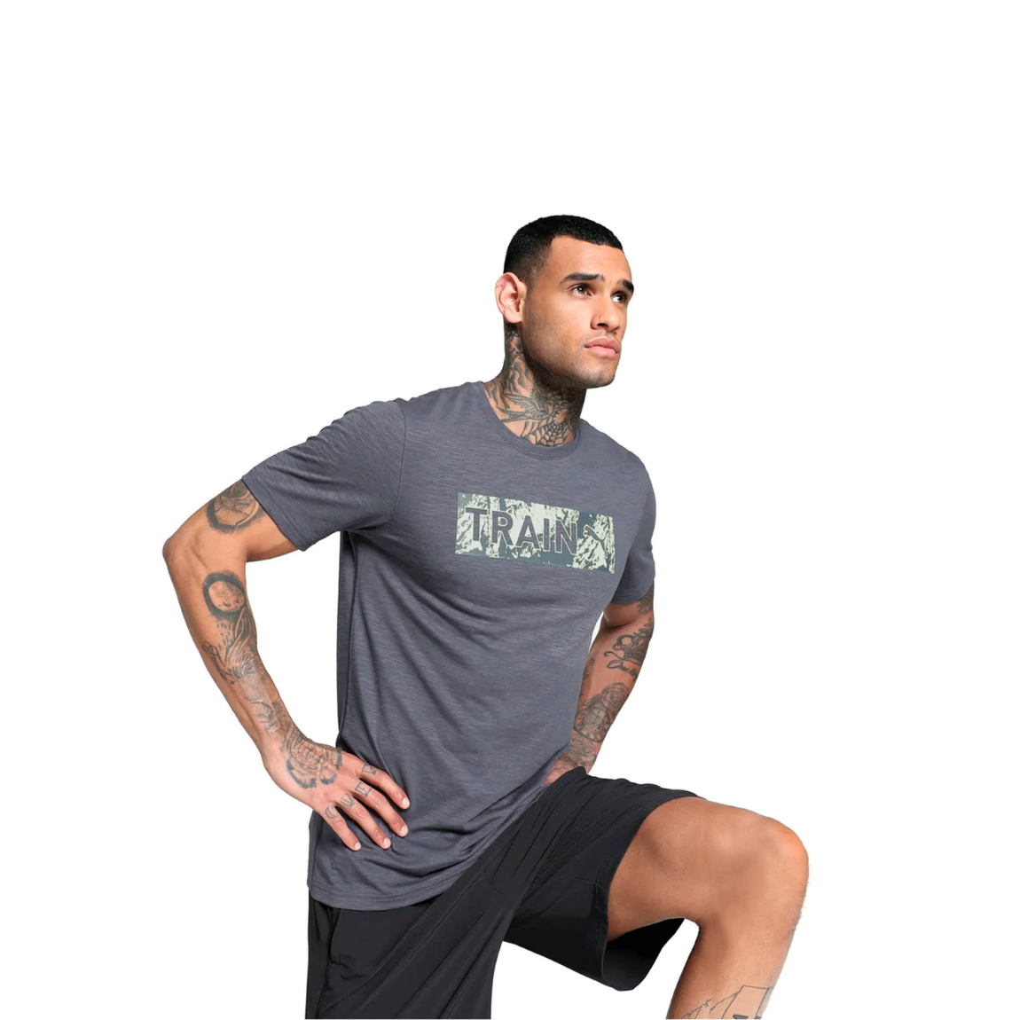 PUMA MEN'S GRAPHIC TEE TRAIN