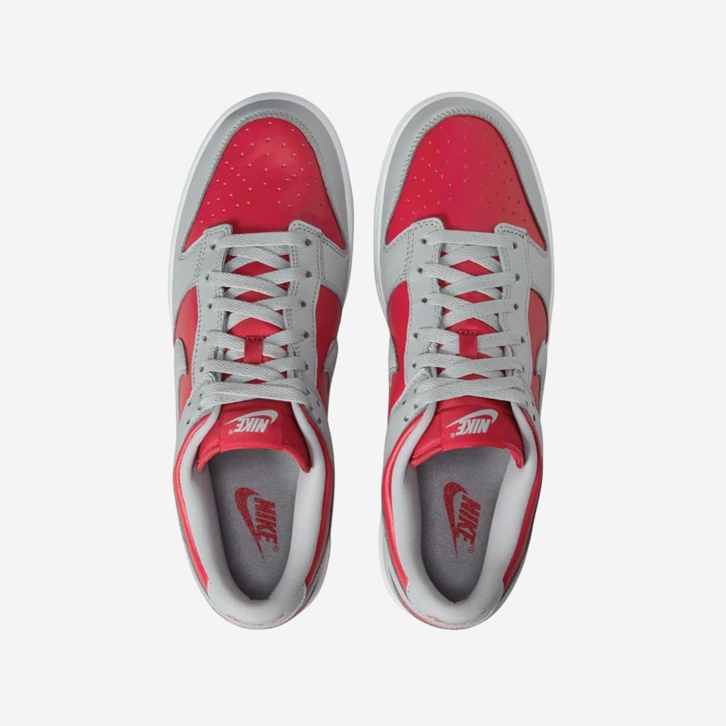 AIR VARSITY RED AND SILVER