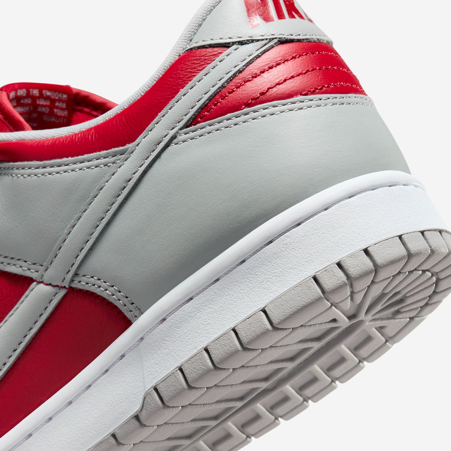 AIR VARSITY RED AND SILVER
